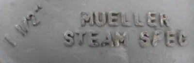 NEW MEULLER STEAM 1.5-580-01 Y-STRAINER 1-1/2" 1558001