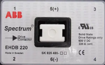 NEW ABB EHDB220-21-11 CONTACTOR SK825485-AF EHDB2202111