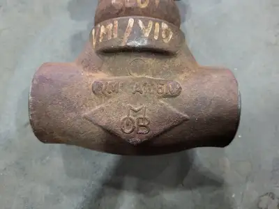 1" Class 800 Gate Valve (w/o Handle)
