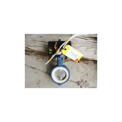 USED 4" KEYSTONE PNEUMATIC BUTTERFLY VALVE