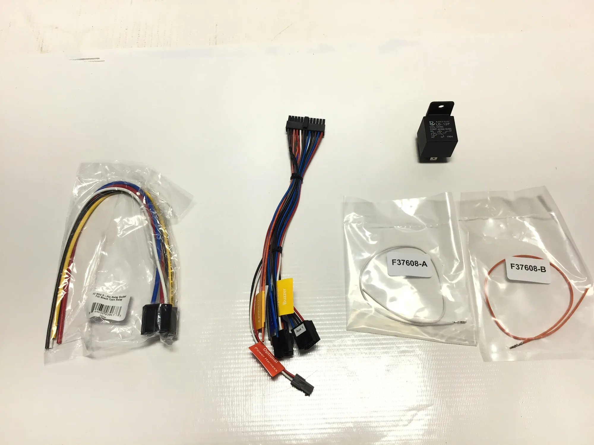 Xirgo XT-6300 Connectorized Accessory Harness Light Duty PTO Kit for Ford