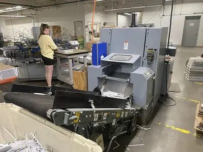 USED STAHL VBF THREE KNIFE TRIMMER