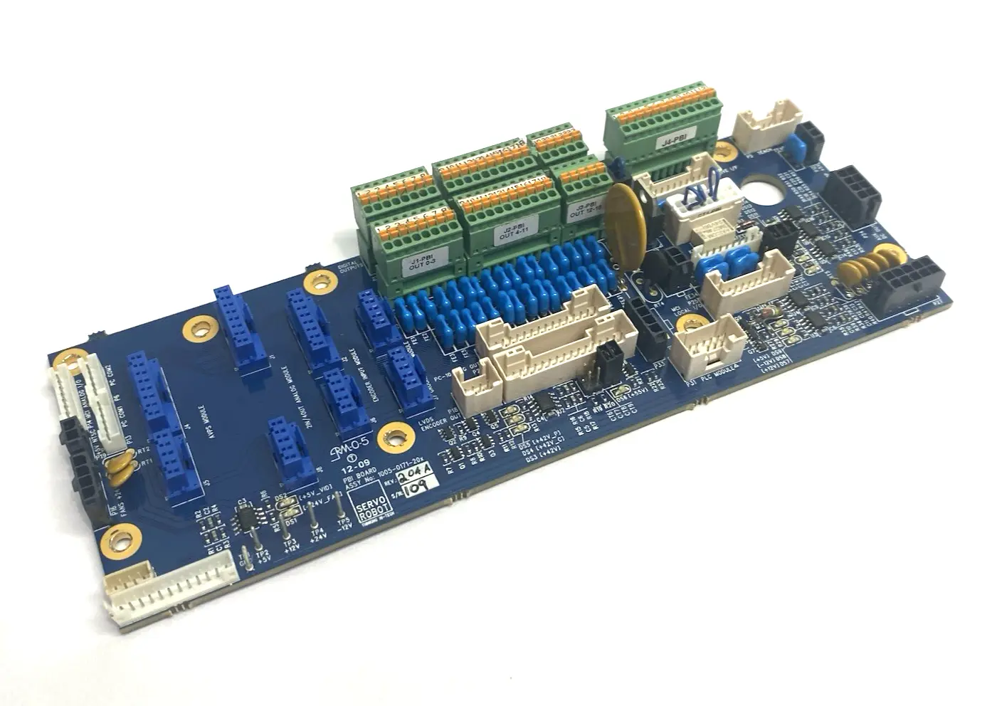 Used Servo Robot Servo I/O Controller PBI Board Rev. 2.04A I/O Boards & Replacement Parts Michigan US | Maverick Industrial Sales #1393513