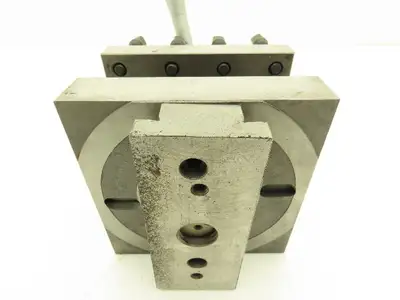 Lathe Milling Machine Tool Post Holder Hold Down 138mm X 138mm 12 Screw T-Slot