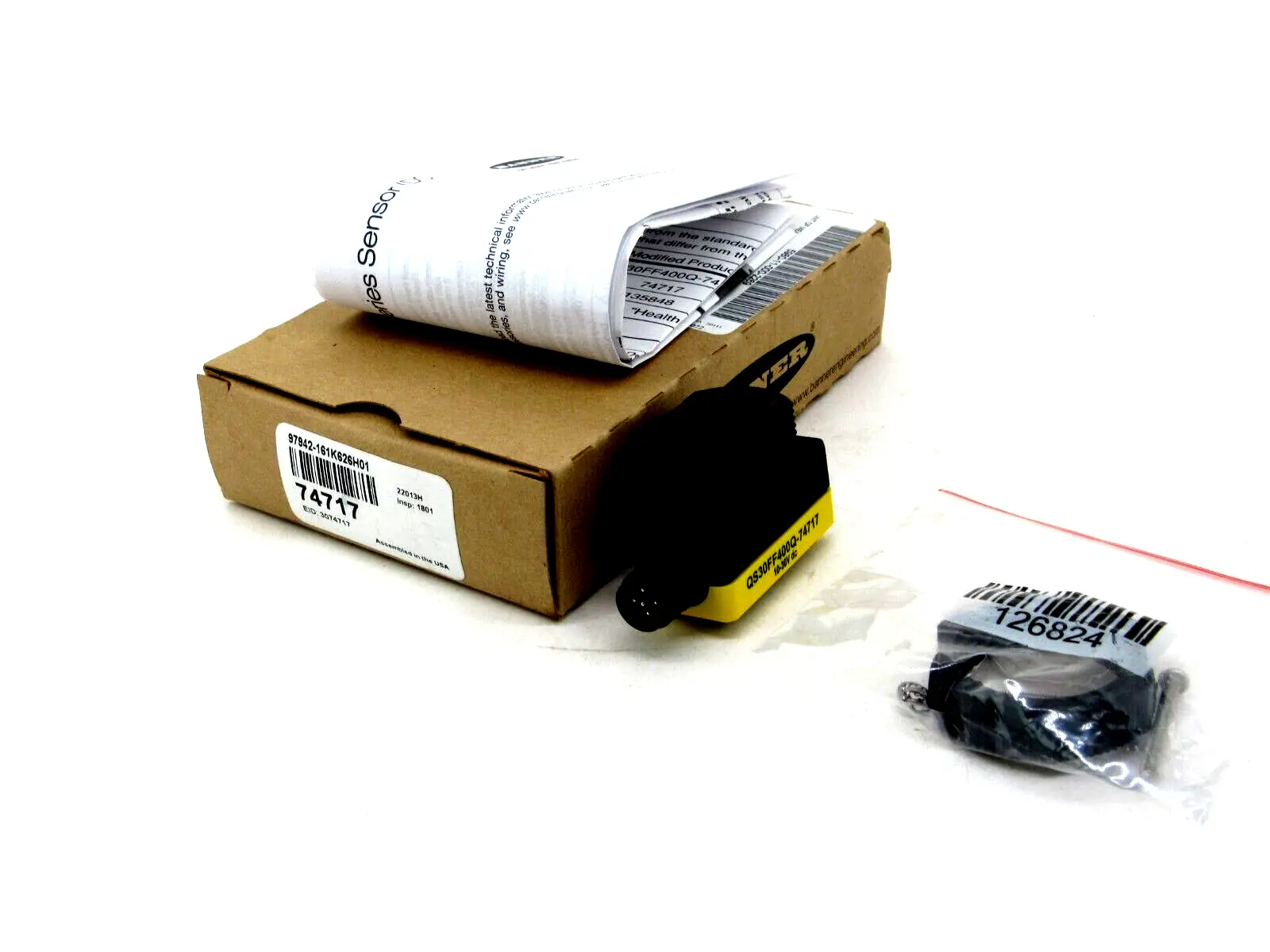 NEW BANNER QS30FF400Q SENSOR 74717