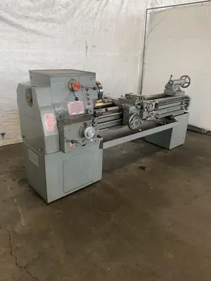 17" X 54" SOUTH-BEND ENGINE LATHE. STOCK # 0151124