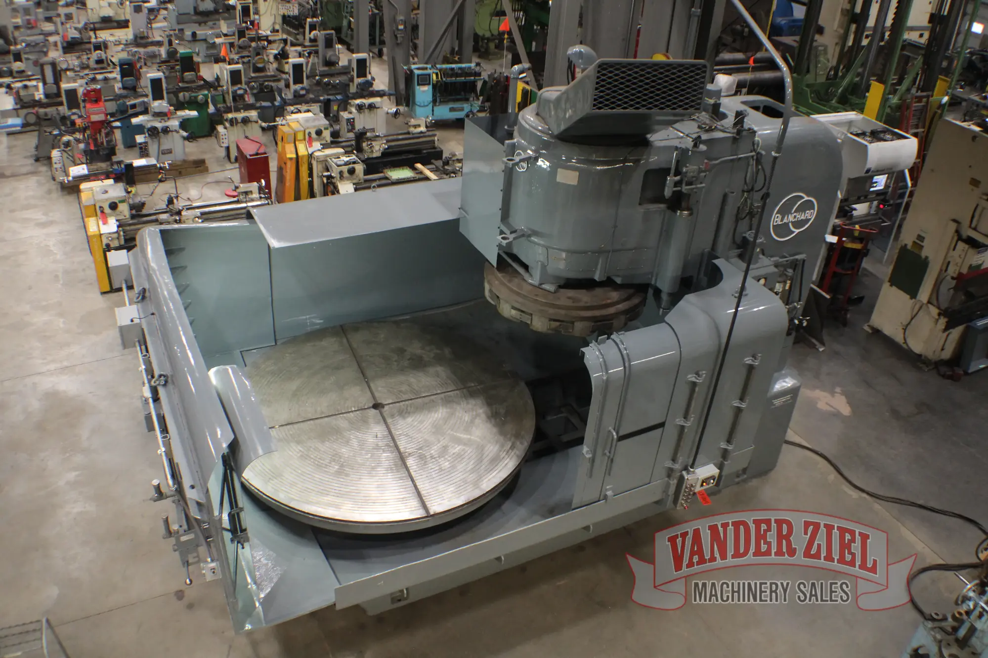 Used BLANCHARD 54-100 Rotary Surface Grinders Michigan US | Vander Ziel Machinery Sales #480446