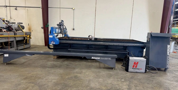 Used 2024 SHOPSABRE SHOPMASTER PRO 10 PLASM CUTTER Plasma Cutters Illinois US | Revelation Machinery #1352593