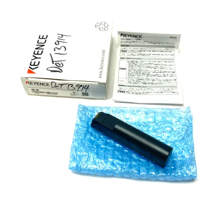 Used KEYENCE LITHIUM ION BATTERY PACK FOR BARCODE READER 2400MAH Misc Electrical & Power Parts | Maverick Industrial Sales #1122149