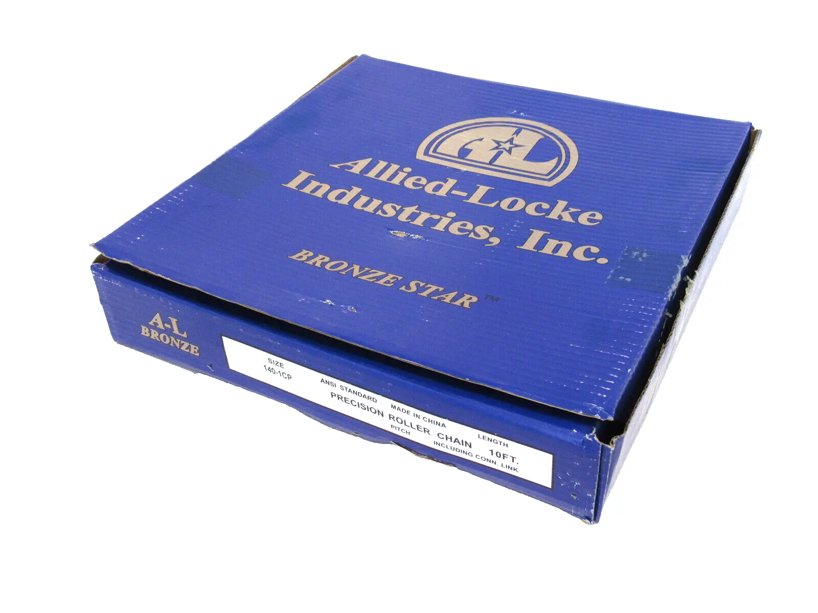 NEW ALLIED LOCKE 140-1CP ROLLER CHAIN 10FT 1401CP