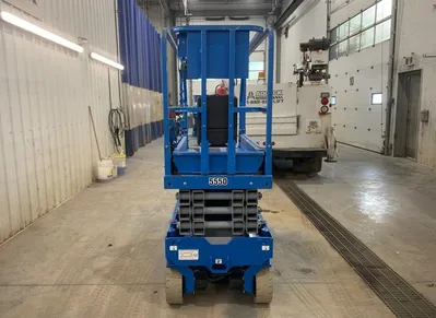 Used 2020 GENIE GS-1930 ELECTRIC SCISSOR LIFT Scissor Lifters Alberta CA | Adcock Equipment #1498444