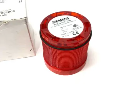 New | in-Stock Siemens SIRIUS 70mm Steady Stack Light Element Red, 230V Light Source Equipment Michigan US | Maverick Industrial Sales #1400589