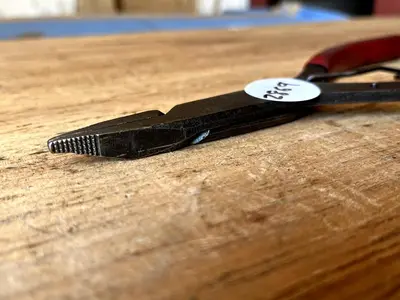 MAC Tools USA P22A Straight Tip Lock Ring Pliers - Red Grip