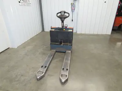 Toyota 8HBW23 Electric Walkie Pallet Jack 4500 lb 45" Forks 8.5" Lift 24V 1590H
