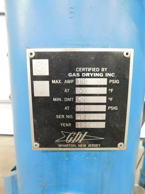 Used GDI Does Not Apply Dehumidify Desiccant Dryers Ohio US | Equipment Recovery Corp. #1331272