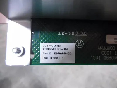 Trane X13650460-04 TCI-COM3 Chiller Module Rev. E Used
