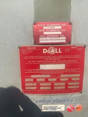 USED DOALL 3613-0