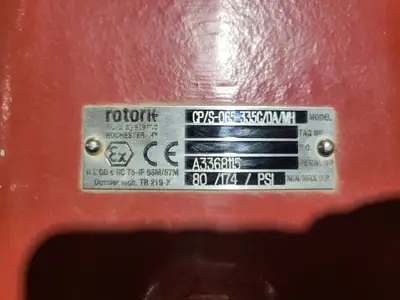Used ROTORK CP/S-065-335C/DA/MH Electric Motor Driven Actuators British Columbia CA | Lenmark #1440801