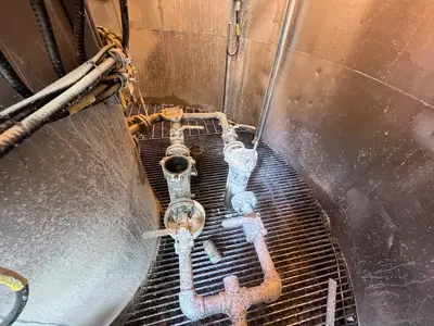 40ft., 100-Ton Carbon Steel Mixing Silo