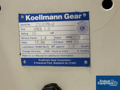 Used Harrel _UNKNOWN_ Extruders Ohio US | Federal Equipment Company #1337910