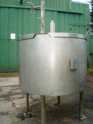 600L S/S JKTD Enclosed Mixing Tank