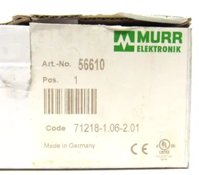 NEW MURR ELEKTRONIK MURR ELEKTRONIK 56610