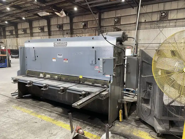 Used 1900 STANDARD CS 375-10 Sheet Metal Shears Illinois US | Revelation Machinery #405393