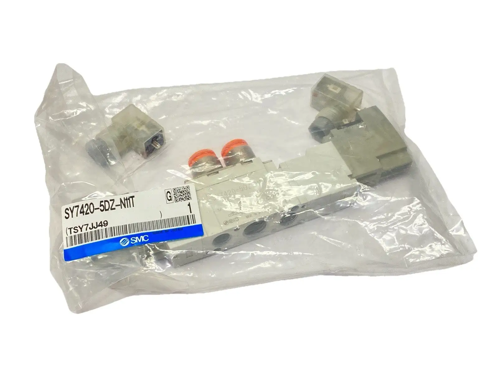 SY7420-5DZ-N11T | SMC  Pneumatic 5-Port Solenoid Valve 24VDC - New