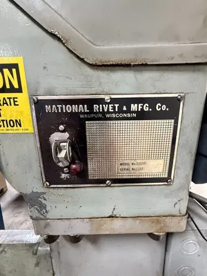 Used NATIONAL Model No. 1000 Pneumatic Presses California US | Heavy Wall Consulting #1385446