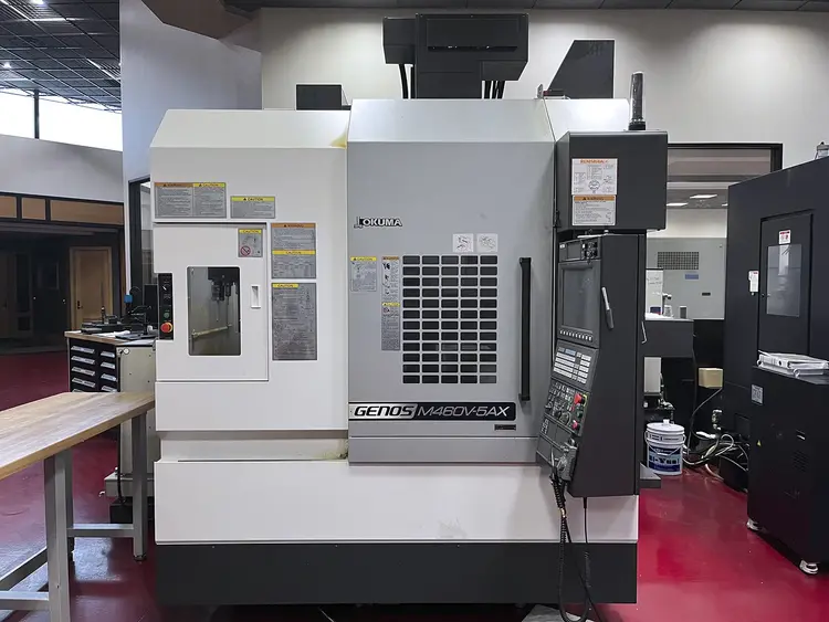 Used 2021 OKUMA GENOS M460V-5AX Vertical Machining Centers (5-Axis or More) Illinois US | Machinery Marketing International #550380