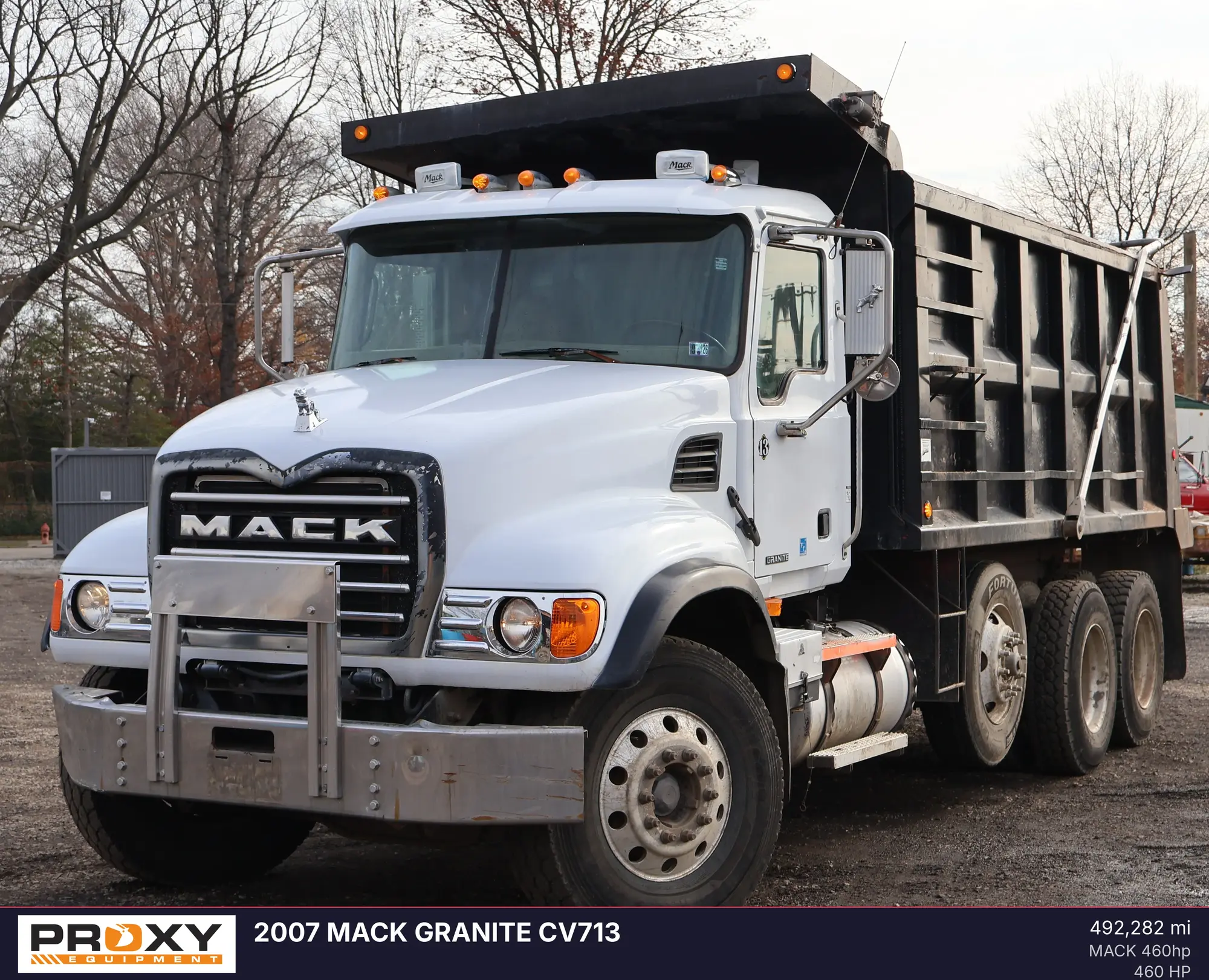 Used 2007 MACK GRANITE CV713 Dump trucks Pennsylvania US | Proxy Equipment #1381654