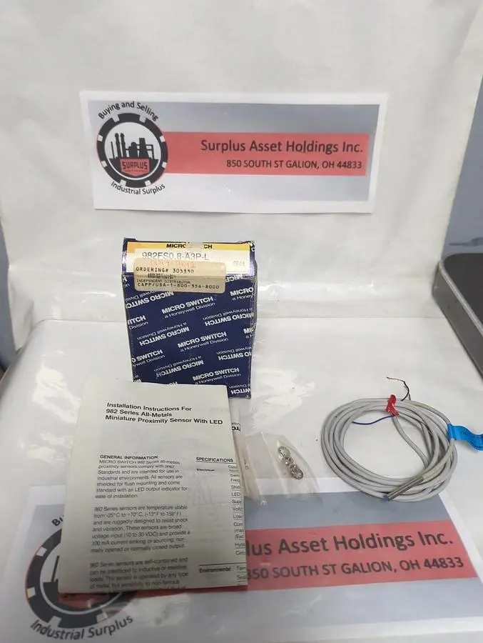 New | in-Stock HONEYWELL 902FS0.8-A3P-L Miscellaneous Equipment (Electrical & Power) | Surplus Asset Holdings #1193003