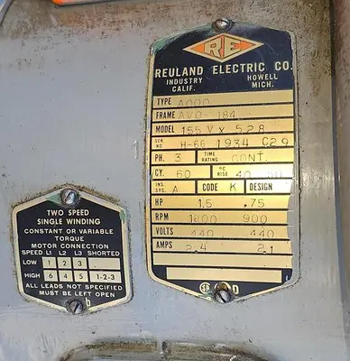 USED 1966 CLAUSING 2287