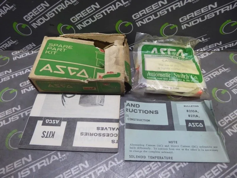 ASCO 67-417 Solenoid Valve Spare Part Kit New NIB