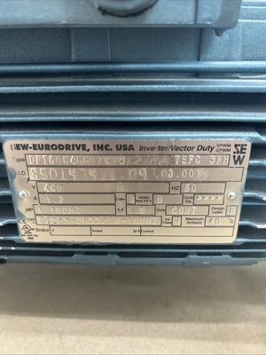 New | in-Stock SEW-EURODRIVE DFT80K4HH07CBW1 Motors (misc) Indiana US | J&J Industrial Supply #1388175