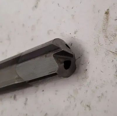 USED CJT STRAIGHT FLUTE DRILL BIT