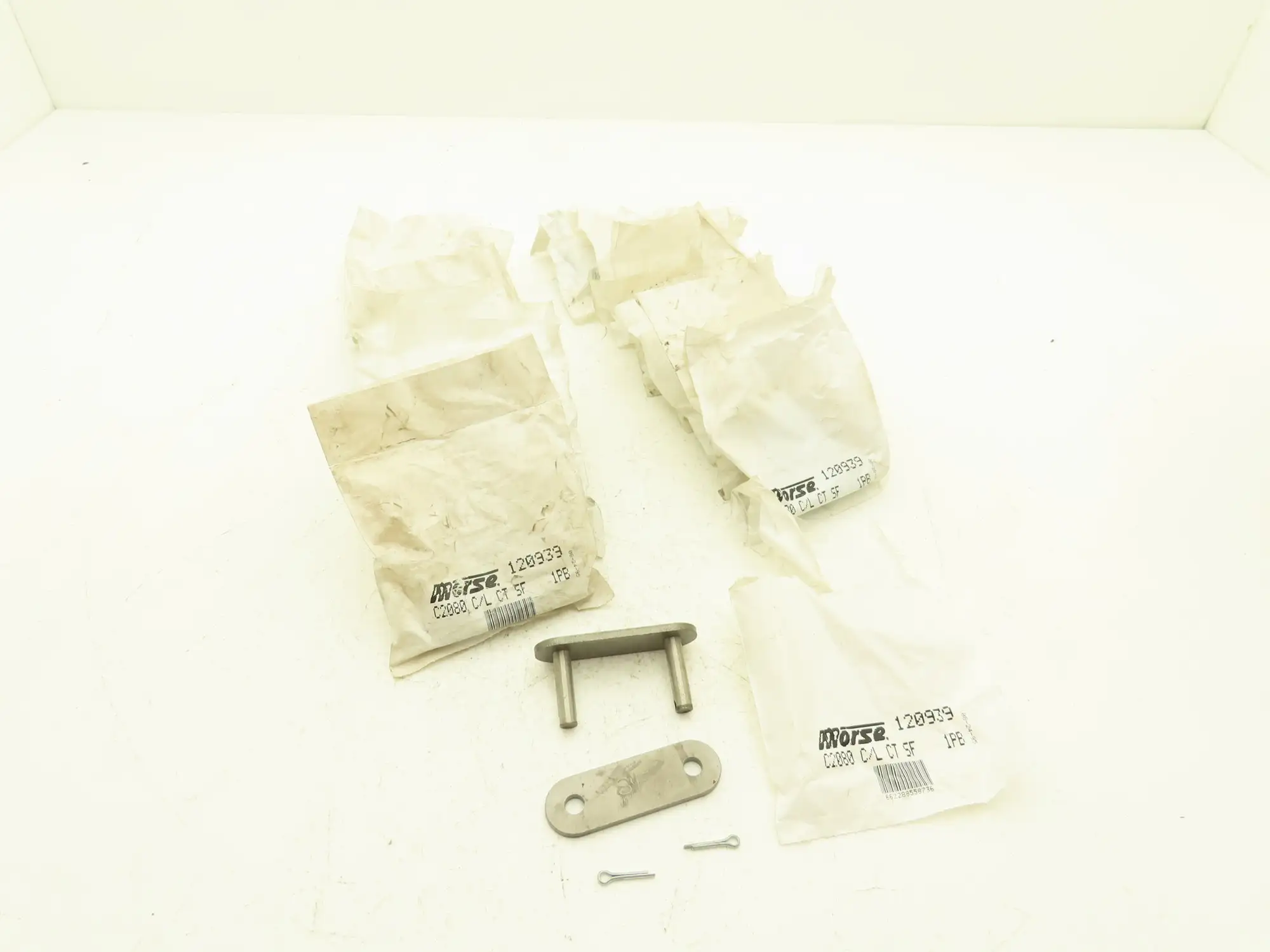 Morse 120939 Connecting Roller Chain Link C2080 2" Pitch Lot of 15