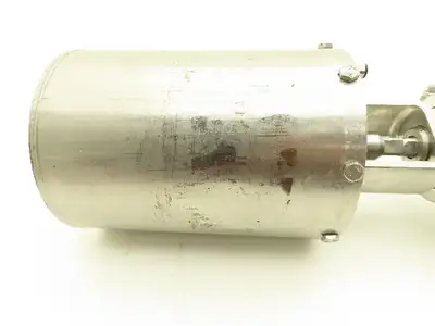 Tri Clover Alfa Laval 2" Stainless Sanitary Diverter Valve Pneumatic Actuated