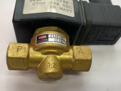 USED HERION SOLENOID VALVE 3/2 24VDC 0700