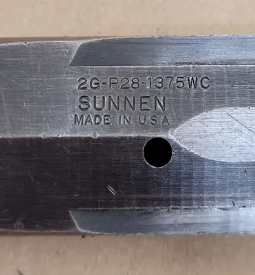 SUNNEN 2G-P28-1375 WC Tooling & Accessories, Mandrels | Machinery Central (9)