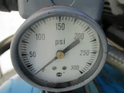 Dresser #880A, Reciprocating Air Compressor, 200 psi @ 650°F, 30 HP