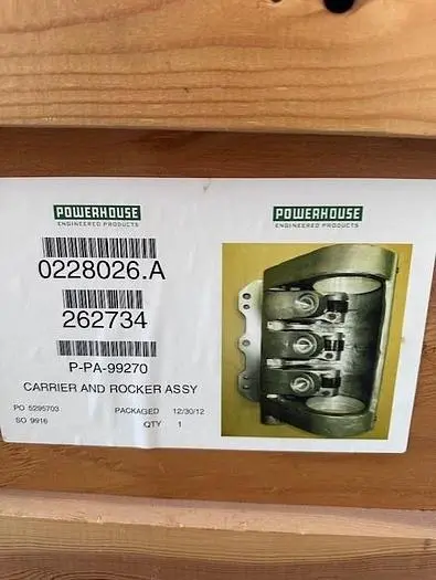 Used POWERHOUSE KVR/KVS Engine Parts & Accessories | Compression Source #410338