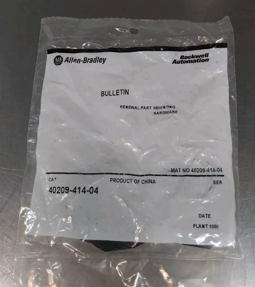 Allen-Bradley 40209-414-04 Renewal Part Mounting Hardware Loc5C23