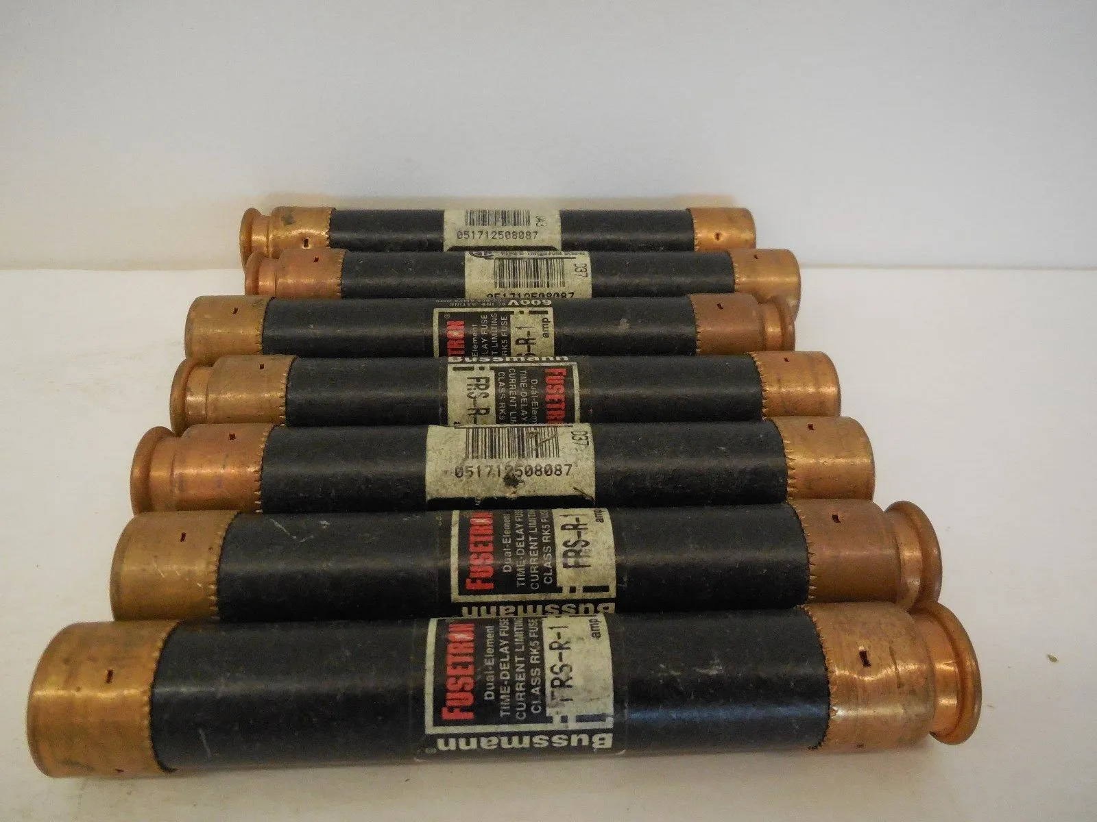 7 NEW FUSETRON FRS-R-1 FUSES FRSR1