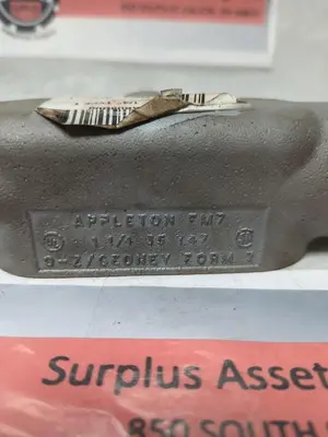 New | in-Stock APPLETON ELECTRIC T47 Miscellaneous Equipment (Electrical & Power) Ohio US | Surplus Asset Holdings #1209232