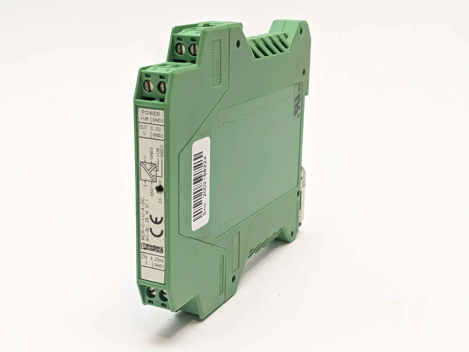 MCR-C-I-U- 4-DC,2814511 | Phoenix Contact MCR-C-I-U- 4-DC Signal Conditioner 2814511 - Used