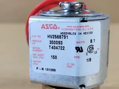New | in-Stock ASCO HV2568791 Valves/Fittings British Columbia CA | Lenmark #255699