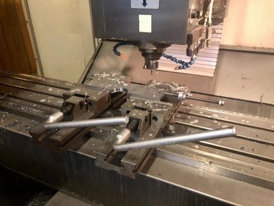 MOMAC CNC Vertical Mill, in very good working condition, visible under power