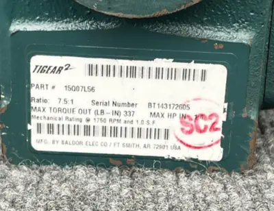 New | in-Stock Dodge 15Q07L56 Misc Industrial Equipment California US | Davliegogo LLC #1711782