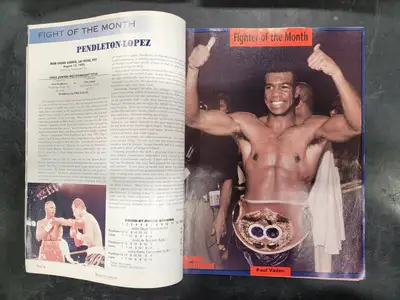 USED BOXING ILLUSTRATED OCTOBER 1995